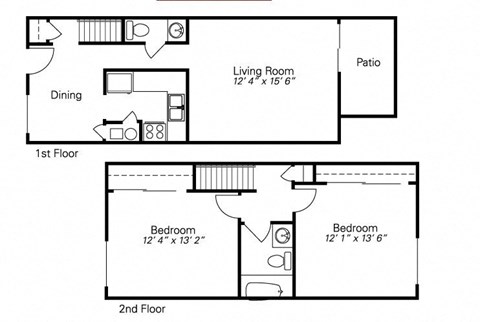 a floor plan of a house with a bedroom and a living room